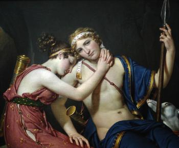 雅尅-路易 大衛 The Farewell of Telemachus and Eucharis 雅尅-路易 大衛 The Farewell of Telemachus and Eucharis